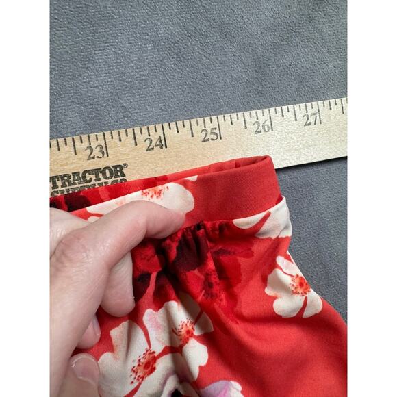 Torrid High Rise Swim Skirt Skort Women’s Size 6 6X Floral UPF 40 Summer Beach - Picture 5 of 12